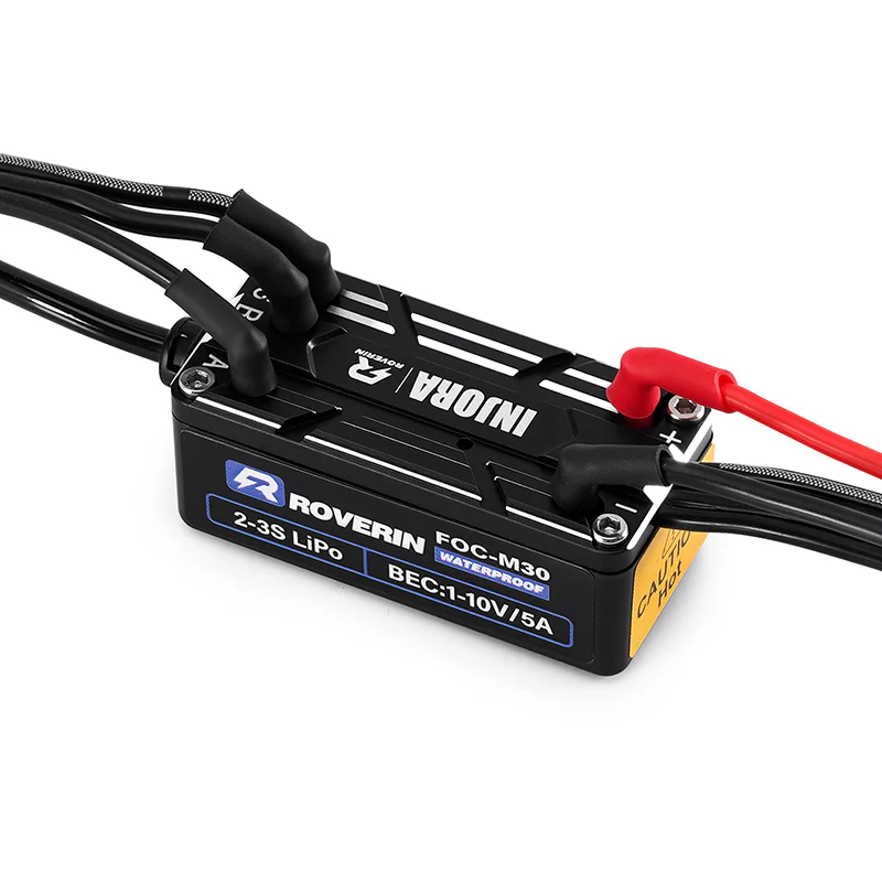 INJORA Roverin M30 G2 FOC Sensored Brushless ESC & Motor for 1/18 TRX4M Ascent18 - Image 11
