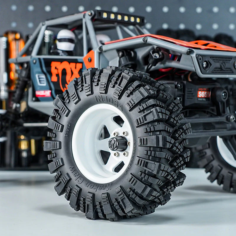 INJORA 1.9" (106*37mm 4.19" OD) Kraken Claw S5 M/T Tires (T1913) (4) - Image 8