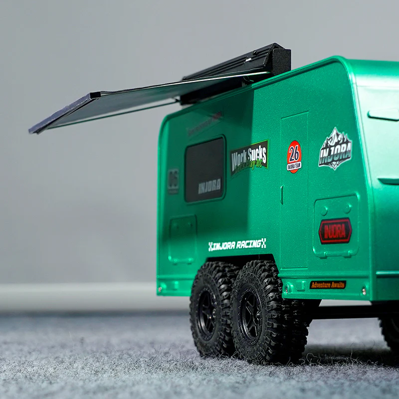 INJORA Scale Retractable Overland Awning for 1/18 1/24 RC Crawler - Image 11
