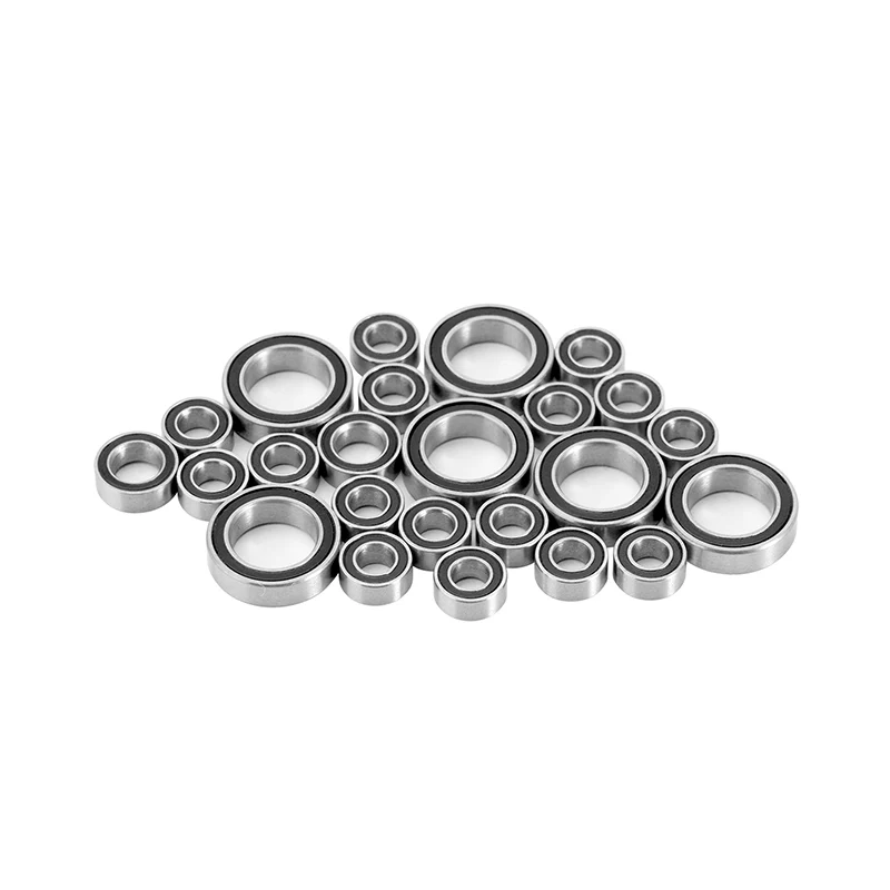 INJORA Sealed Steel Bearing Kit (24 pcs) for FMS FCX24 FCX18 - Image 7