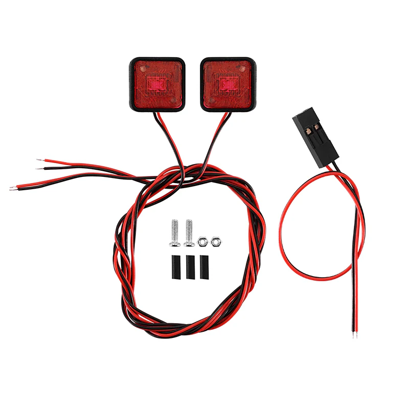 [Clearance Sale] INJORA Side Marker Lights Warning Lights for RC Cars (10x10mm) - Image 11