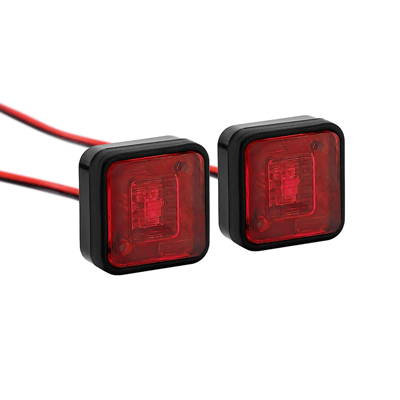 [Clearance Sale] INJORA Side Marker Lights Warning Lights for RC Cars (10x10mm) - Image 9