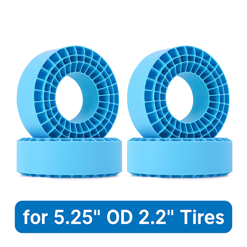 INJORA Silicone Rubber Inserts for 2.2" (132-134mm 5.25" OD) Tires (2202) - Image 10
