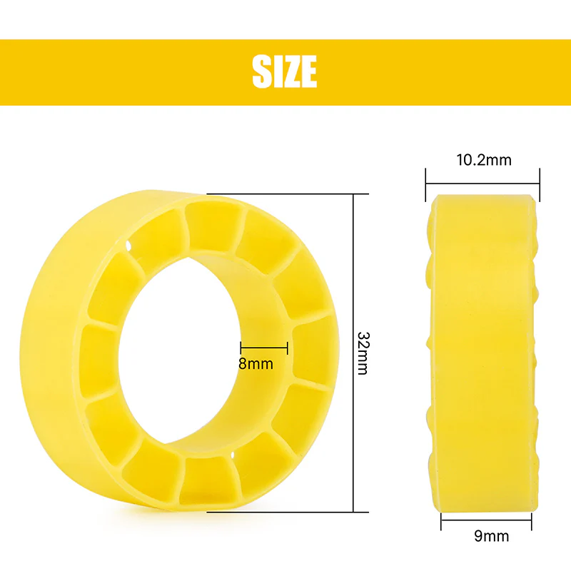INJORA Silicone Rubber Inserts for 0.7" 36mm Tires - Image 4