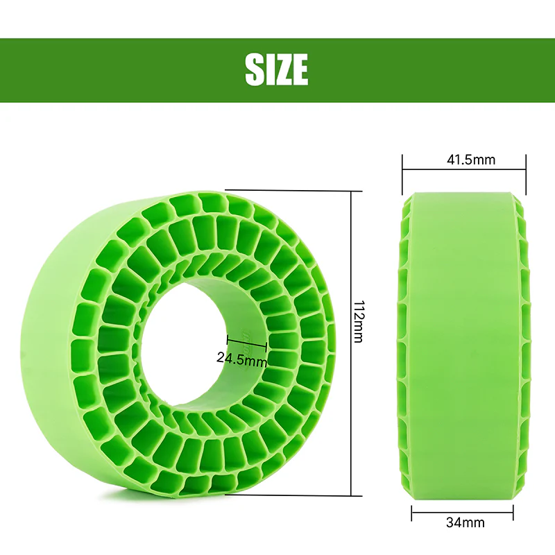 INJORA Silicone Rubber Inserts for 1.9" 120–124mm × 45–48mm Tires (1908) - Image 6