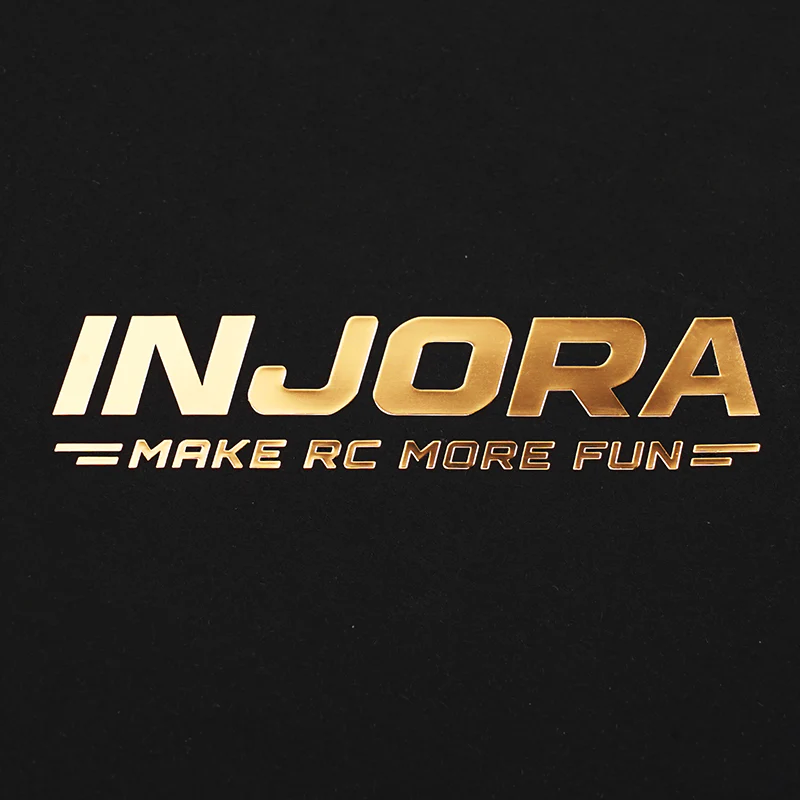 INJORA 4pcs Silver & Gold Foil Stickers for 1/18 1/24 RC Crawlers - Image 9