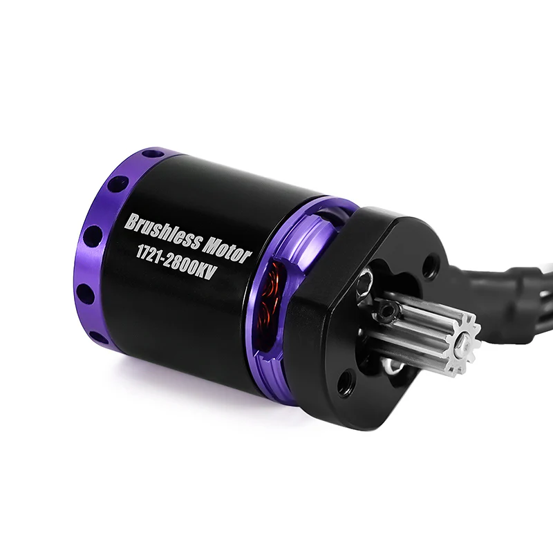 INJORA 11T Pinion for INJORA TRX4M 1721 Purple Viper Brushless Motor - Image 7