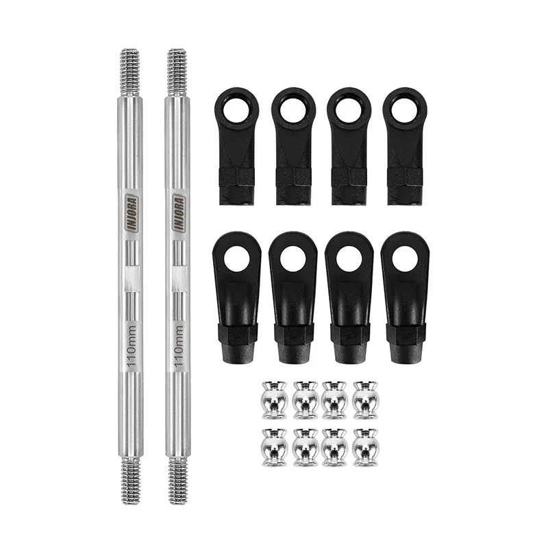 INJORA Stainless Steel Links with Rod Ends for 1/10 RC Crawler - Image 26
