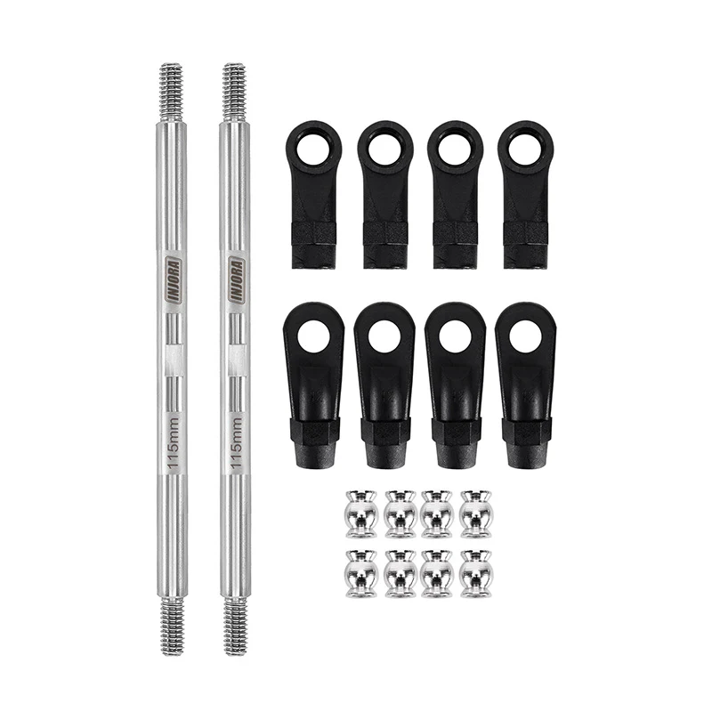 INJORA Stainless Steel Links with Rod Ends for 1/10 RC Crawler - Image 29