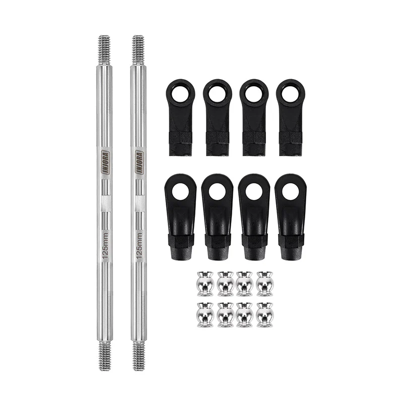 INJORA Stainless Steel Links with Rod Ends for 1/10 RC Crawler - Image 35