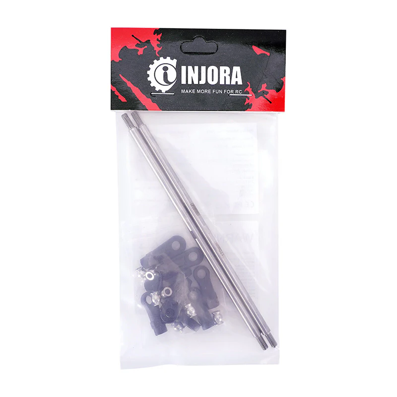 INJORA Stainless Steel Links with Rod Ends for 1/10 RC Crawler - Image 7