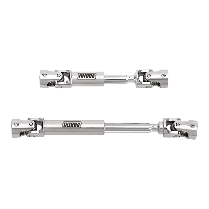 INJORA Stainless Steel Center Drive Shafts for 1/18 HPI Venture18 HobbyPlus CR18P - Image 6