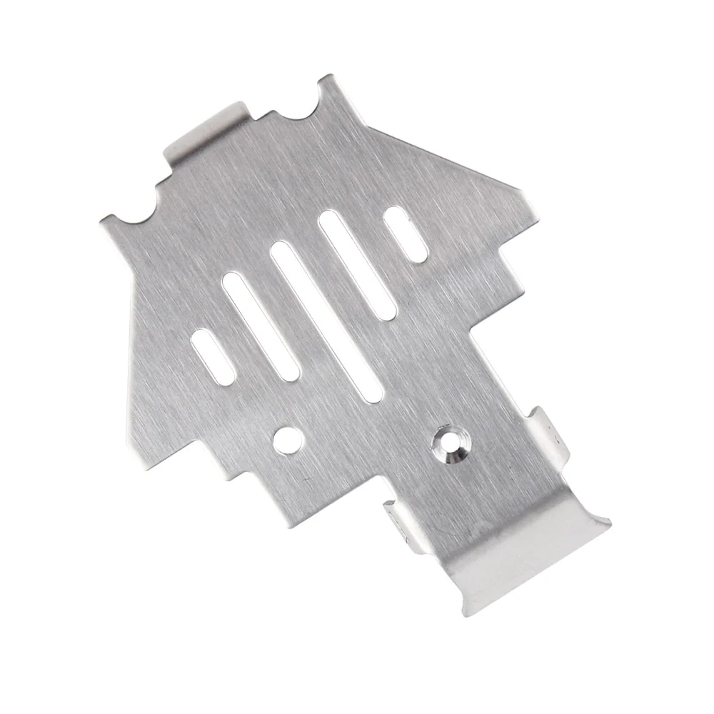 INJORA Stainless Steel Chassis Armor Axle Protector Skid Plate for Traxxas TRX-4 - Image 4