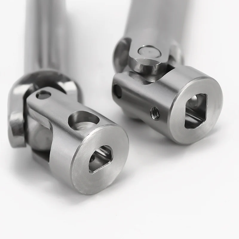 INJORA 1 pcs Stainless Steel Drive Shaft for 1/18 TRX4M Mods - Image 8