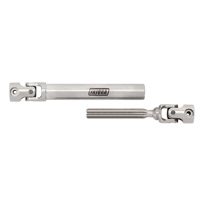 INJORA Stainless Steel Drive Shafts with D-Shaped Hole for SCX24 Deadbolt GX470 - Image 4