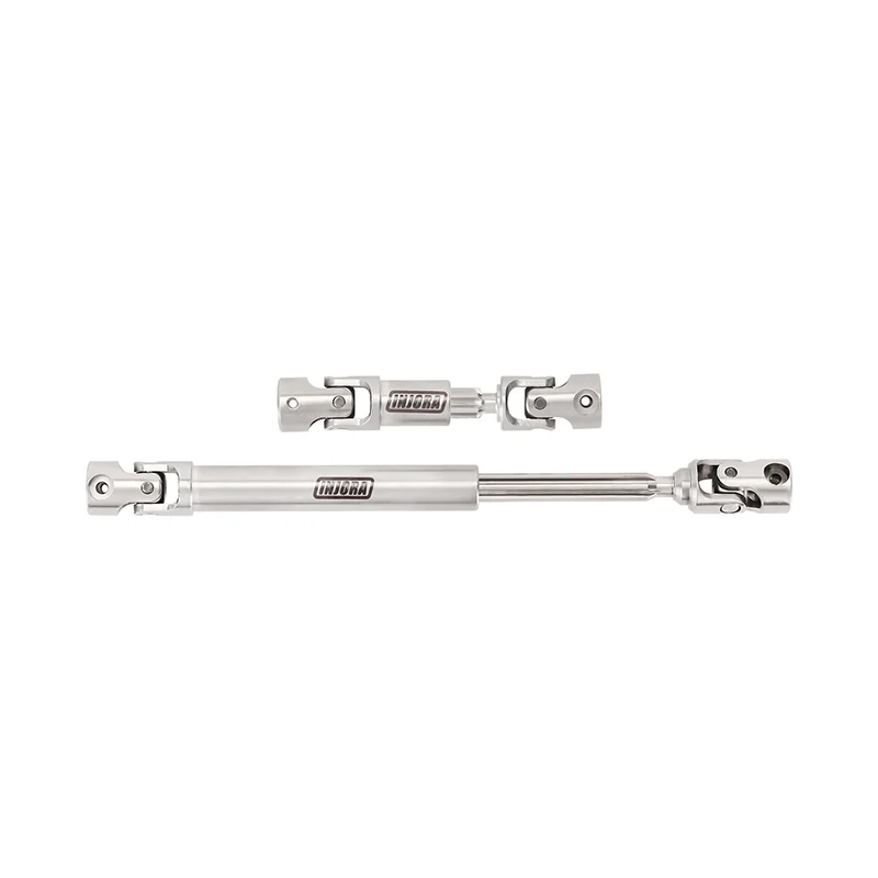 INJORA Stainless Steel Drive Shafts with D-Shaped Hole for SCX24 Deadbolt GX470 - Image 5