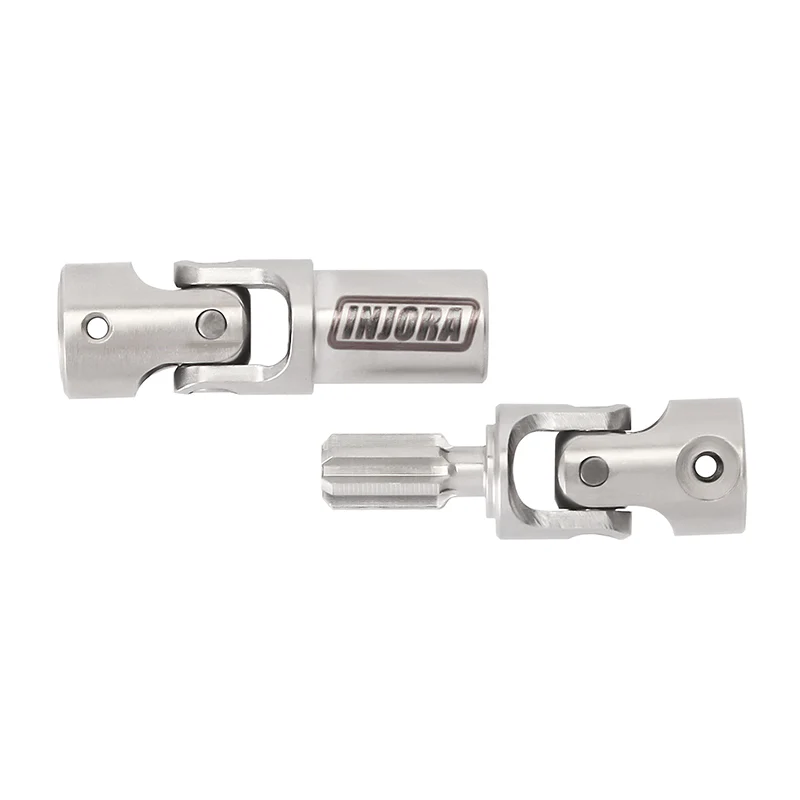 INJORA Stainless Steel Drive Shafts with D-Shaped Hole for SCX24 Deadbolt GX470 - Image 7