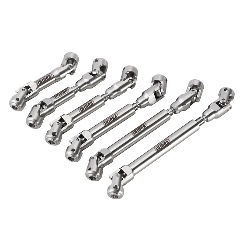 INJORA Stainless Steel Heavy-Duty Drive Shaft for 1/10 RC Crawler - Image 10