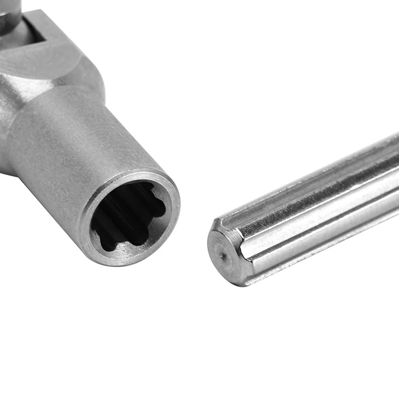 INJORA Stainless Steel Heavy-Duty Drive Shaft for 1/10 RC Crawler - Image 12
