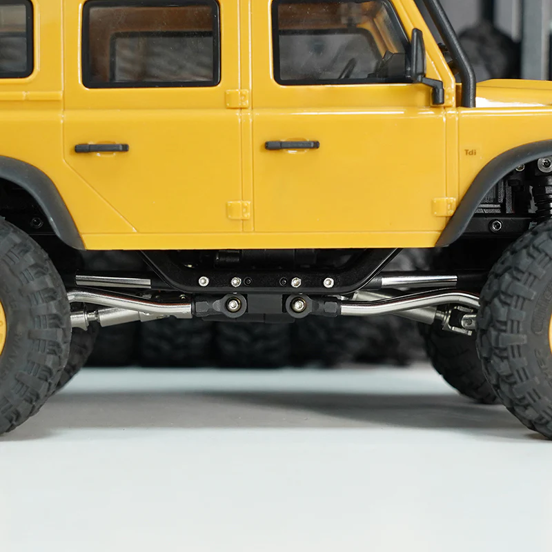 INJORA Stainless Steel High Clearance Chassis Links for 1/24 FMS FCX24M - Image 8