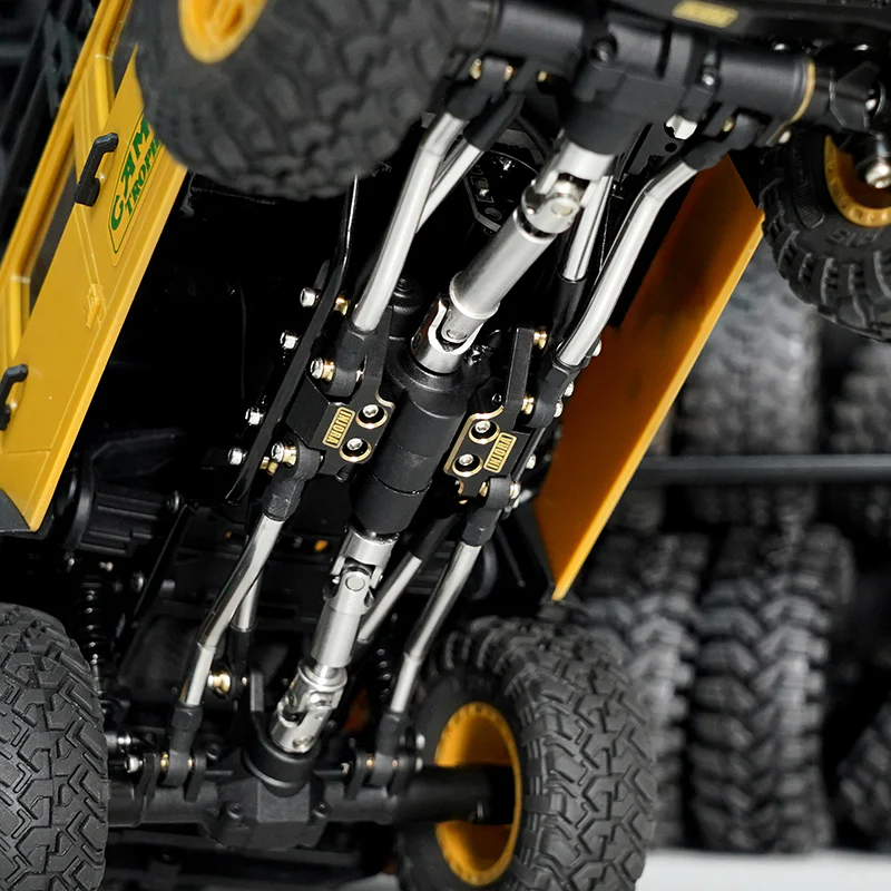 INJORA Stainless Steel High Clearance Chassis Links for 1/24 FMS FCX24M - Image 9