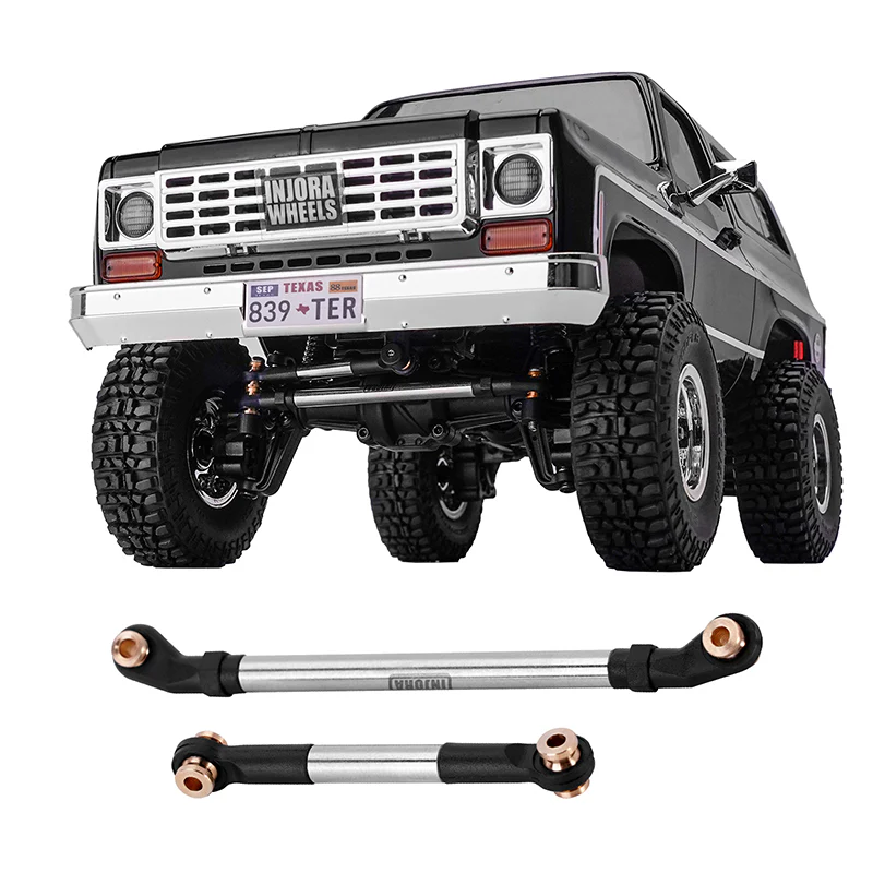 [Clearance Sale] INJORA Stainless Steel High Clearance Chassis Links Steering Links Set for 1/24 FCX24 - Image 10