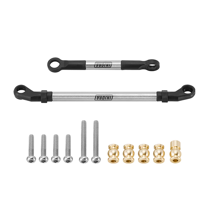 [Clearance Sale] INJORA Stainless Steel High Clearance Chassis Links Steering Links Set for 1/24 FCX24 - Image 7
