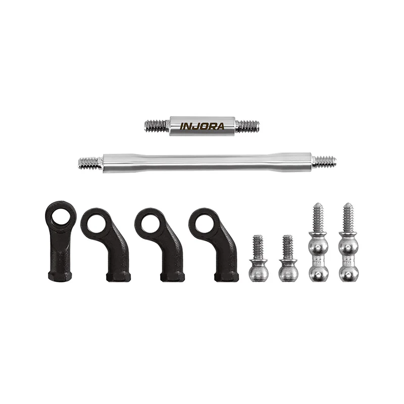 INJORA Stainless Steel High Clearance Links Set for 1/30 SCX30 - Image 7
