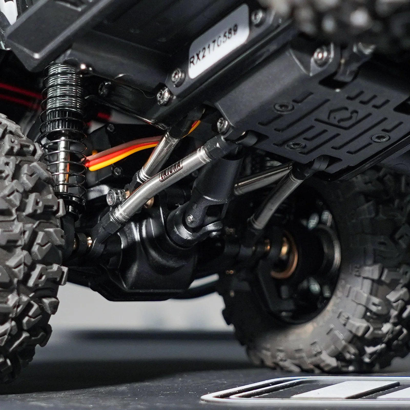 INJORA Stainless Steel High Clearance Links & Steering Links Set for 1/18 HPI Venture18 - Image 8