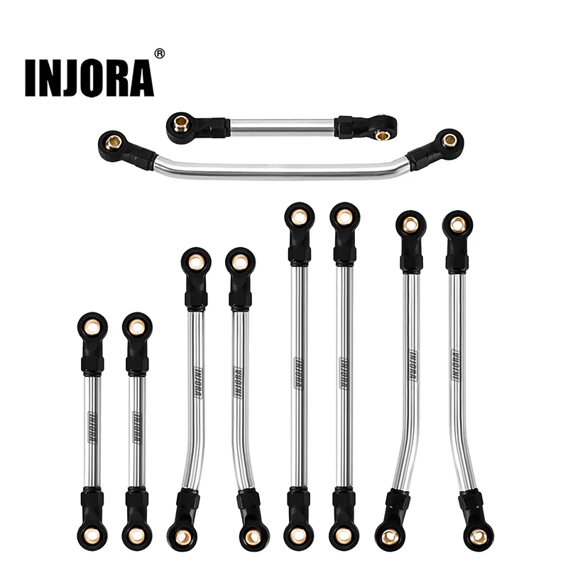 INJORA Stainless Steel High Clearance Links for 1/18 Redcat Ascent-18 - Image 11