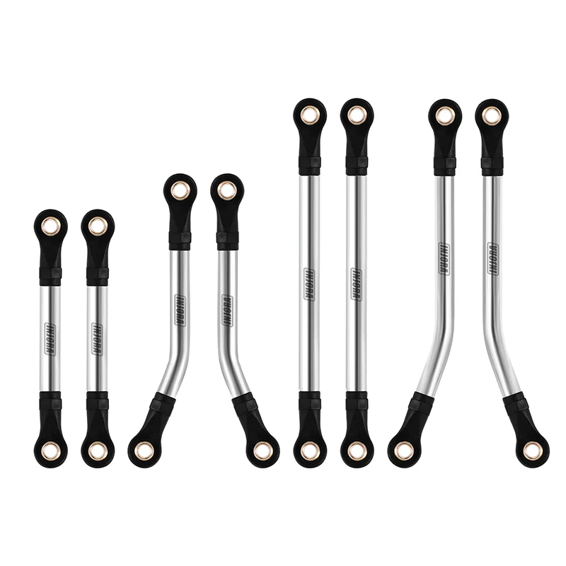 INJORA Stainless Steel High Clearance Links Set for 1/18 TRX4M Defender Bronco - Image 14
