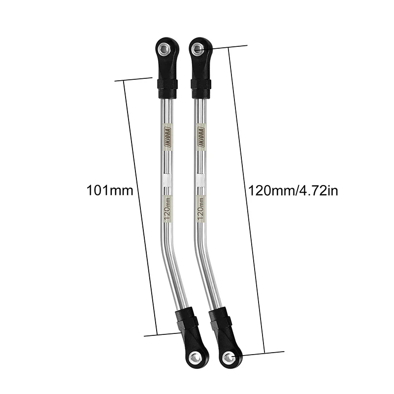 INJORA Stainless Steel High Clearance Links with Rod Ends for 1/10 RC Crawler - Image 24