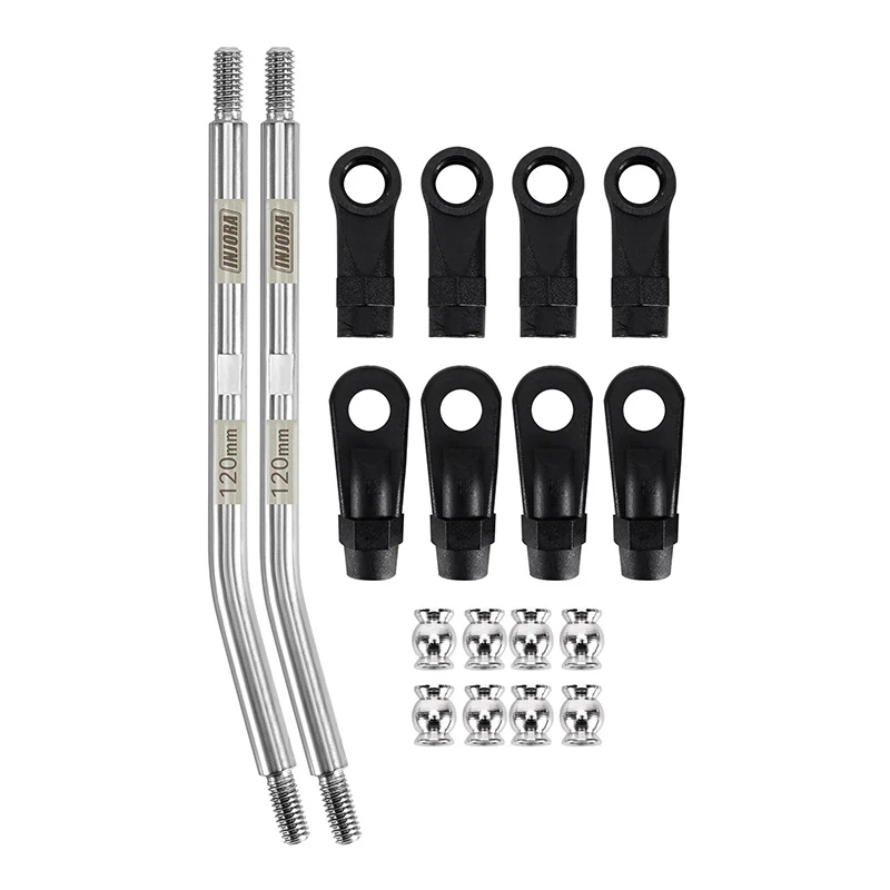 INJORA Stainless Steel High Clearance Links with Rod Ends for 1/10 RC Crawler - Image 26