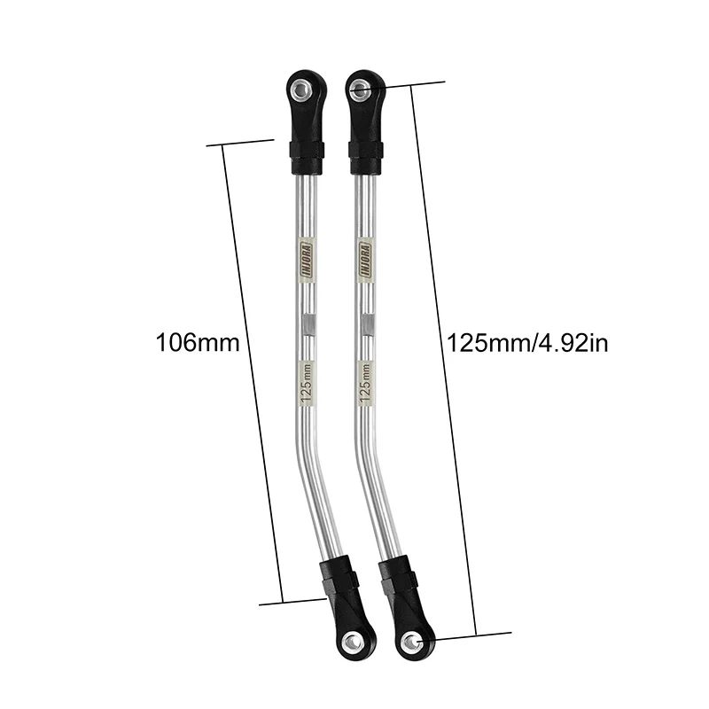 INJORA Stainless Steel High Clearance Links with Rod Ends for 1/10 RC Crawler - Image 27