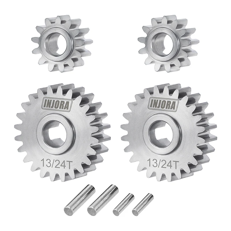 INJORA Stainless Steel Portal Gears Set for 1/18 Redcat Ascent-18 - Image 11