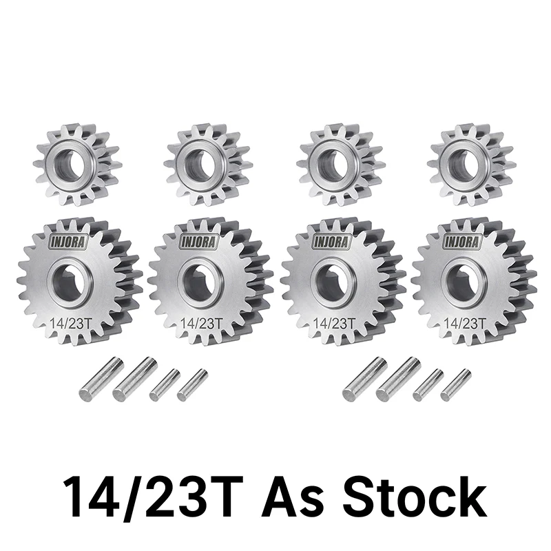 INJORA Stainless Steel Portal Gears Set for 1/18 Redcat Ascent-18 - Image 14