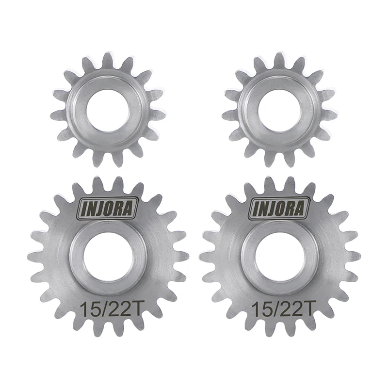 INJORA Stainless Steel Portal Gears Set for 1/18 Redcat Ascent-18 - Image 4