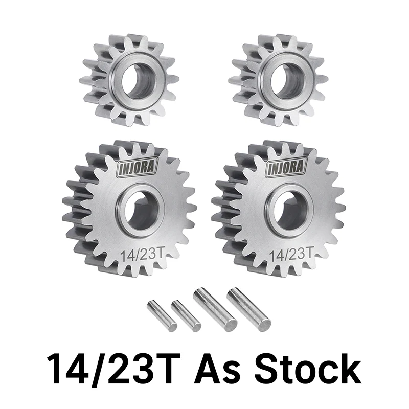INJORA Stainless Steel Portal Gears Set for 1/18 Redcat Ascent-18 - Image 6