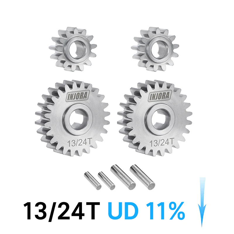 [Germany Clearance Deal]INJORA Stainless Steel Portal Gears Set for 1/18 Redcat Ascent-18