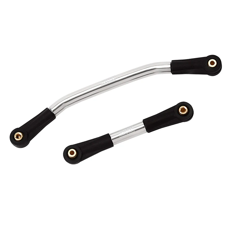 INJORA Stainless Steel Steering Link with Plastic Rod Ends for SCX24 AX24 - Image 3