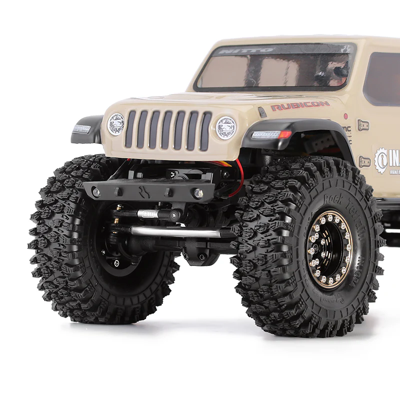INJORA Stainless Steel Steering Link with Plastic Rod Ends for SCX24 AX24 - Image 5