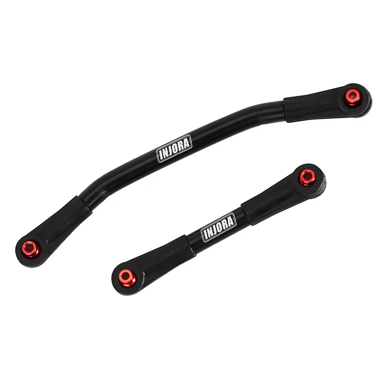 INJORA Stainless Steel Steering Link with Plastic Rod Ends for SCX24 AX24 - Image 8