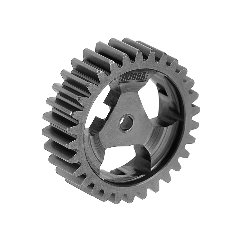 INJORA Stainless Steel Transmission Gear Set for Losi Micro-B Micro-T - Image 3