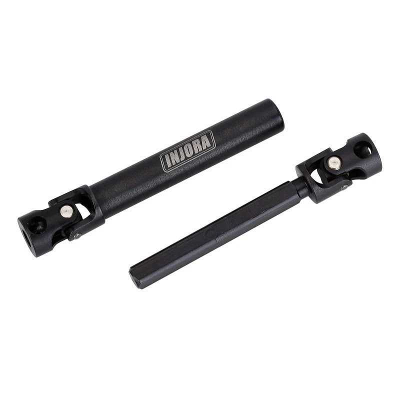 INJORA Steel Front Rear Center Drive Shafts for SCX24 C10 JLU Bronco Base Camp 4Runner - Image 6