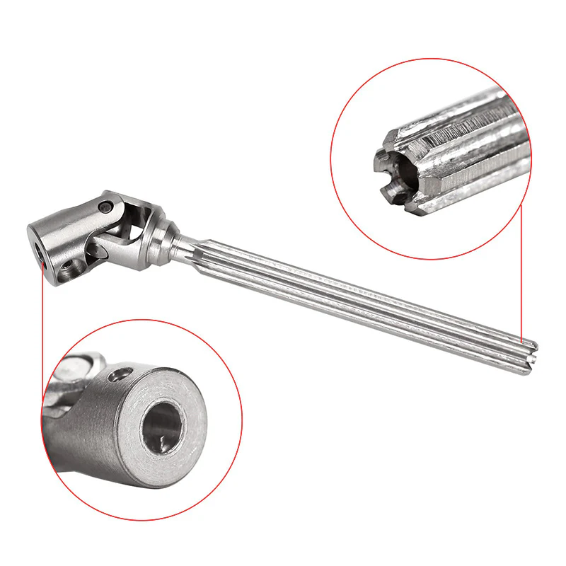 INJORA Steel Front Rear Center Drive Shafts for Axial SCX24 Gladiator Power Wagon - Image 11