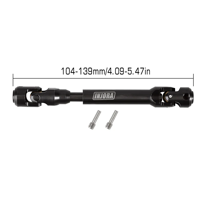INJORA Steel Heavy-Duty Drive Shaft for 1/10 RC Car Crawler - Image 14