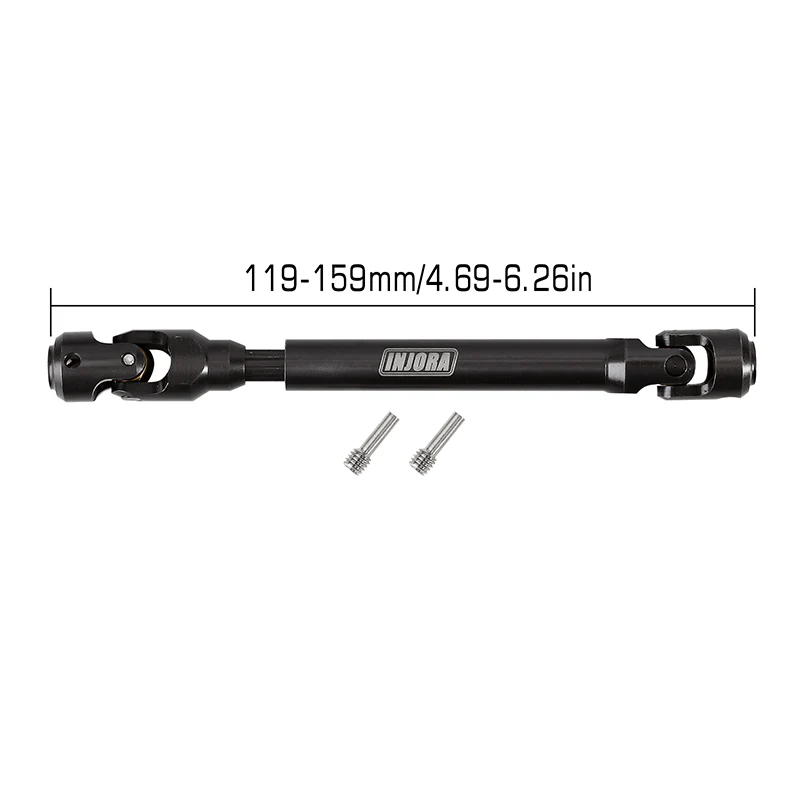 INJORA Steel Heavy-Duty Drive Shaft for 1/10 RC Car Crawler - Image 17
