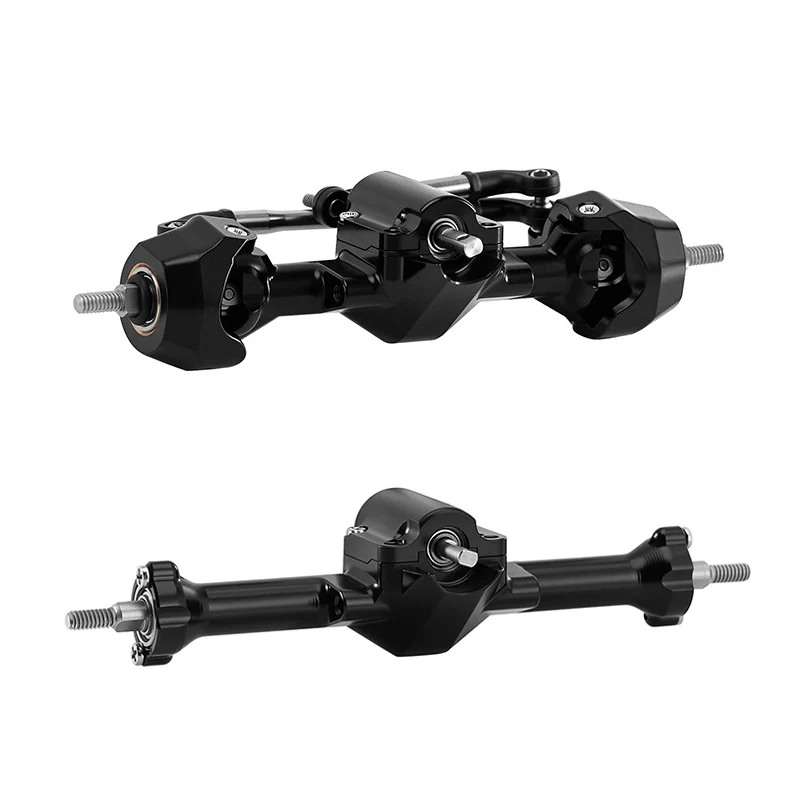 INJORA Stock Width Axles with Brass Steering Knuckles for 1/30 SCX30 - Image 10