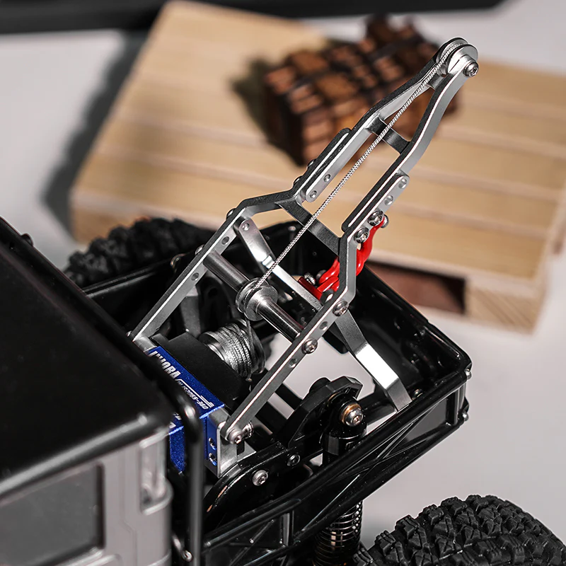 INJORA Tow Truck Crane Kit & INJS2065-360 Winch Servo for 1/18 TRX4M - Image 10