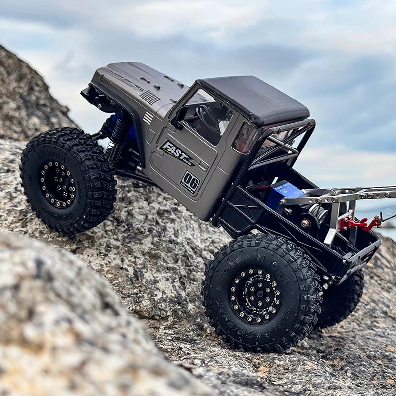 INJORA Tow Truck Crane Kit & INJS2065-360 Winch Servo for 1/18 TRX4M - Image 12